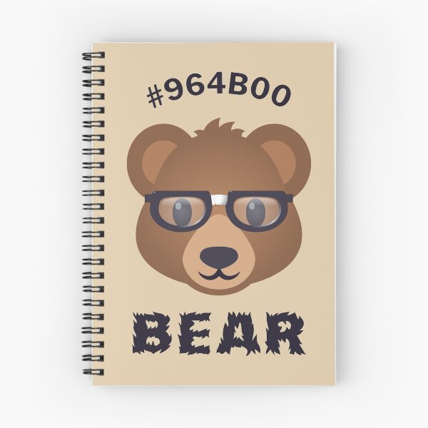 Item preview, Hashtag 964B00 Bear On Cream designed and sold by 4wordsmovement.
