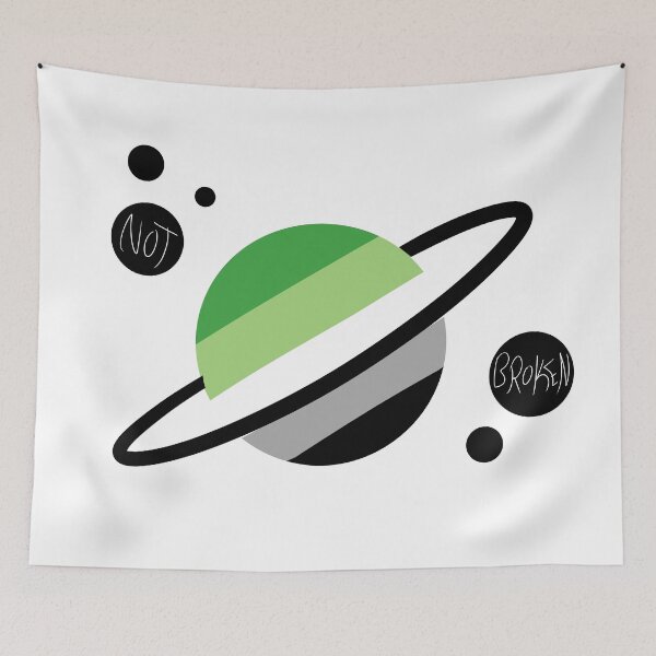 Item preview, Interstellar Pride" - Aromantic Pride Flag designed and sold by AutumnStars.