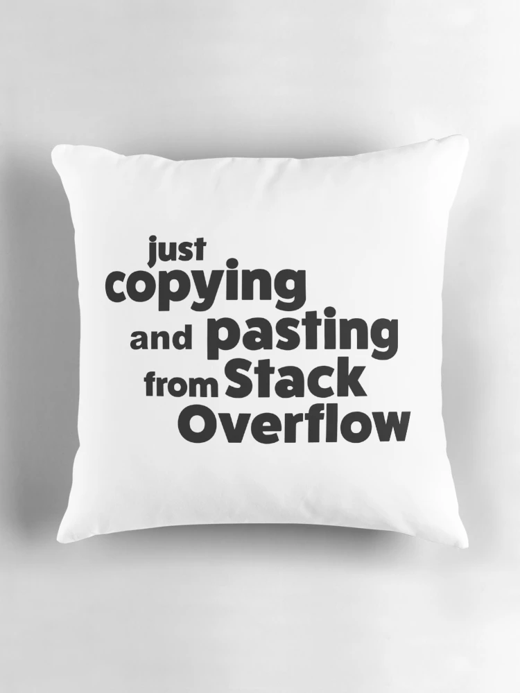Thumbnail 3 of 4, Pillow, Stack Overflow designed and sold by KeepOnCoding.