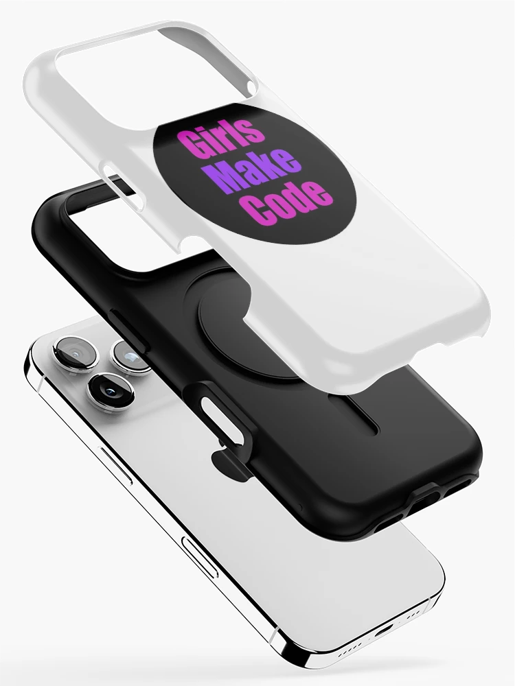 Thumbnail 2 of 4, iPhone Case, Girls make Code designed and sold by KeepOnCoding.