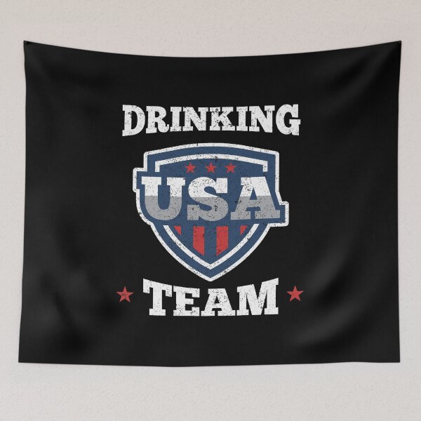 Item preview, Bachelor Party USA Drinking Team Beer Party Wear Gift designed and sold by haselshirt.