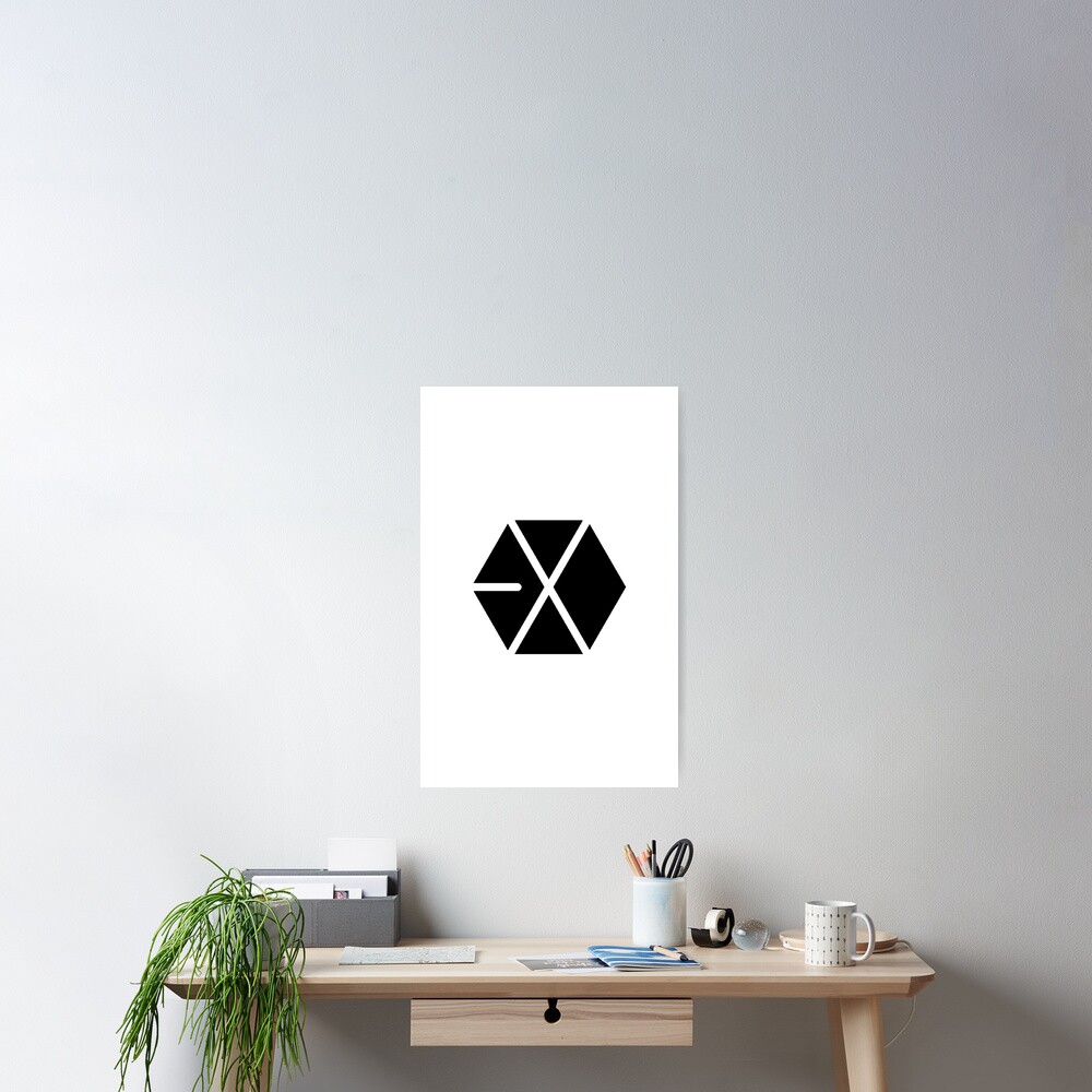 EXO Kpop Logo 1 Poster