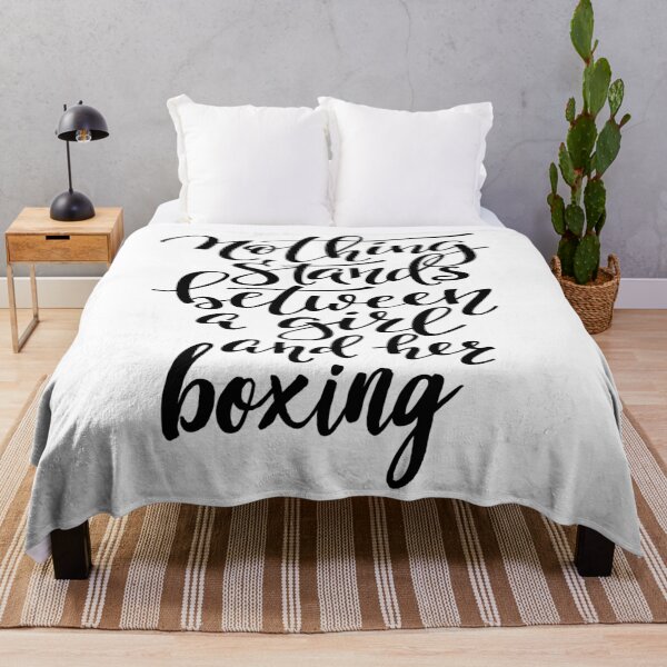 Item preview, Nothing Stands Between A Girl And Her Boxing designed and sold by ProjectX23.