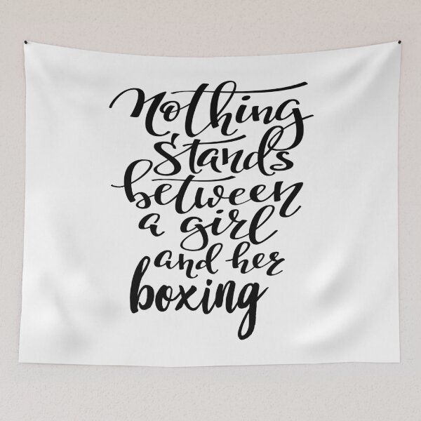 Item preview, Nothing Stands Between A Girl And Her Boxing designed and sold by ProjectX23.