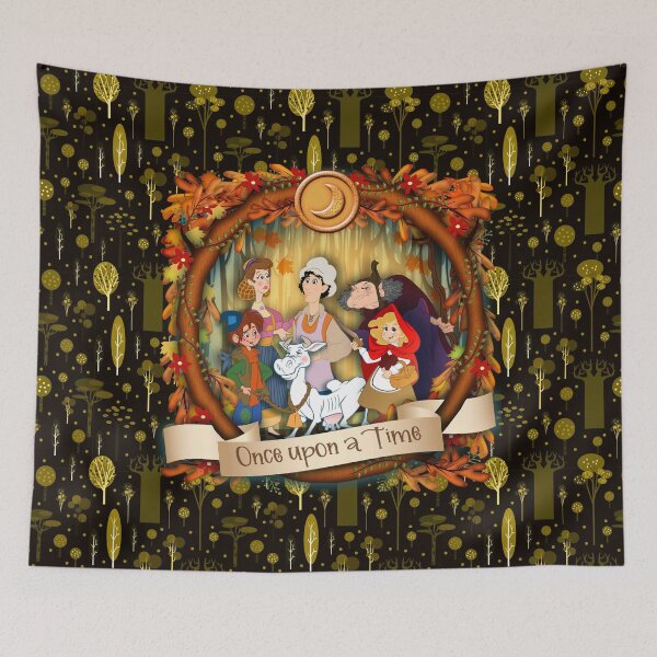 Item preview, Once upon a time designed and sold by Wonderful world of whimsical Art of yesteryear and today .