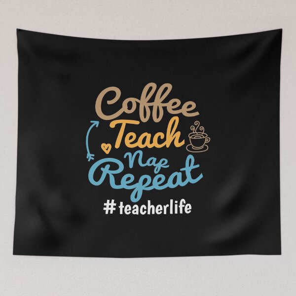 Item preview, Teacher Teacher's Day Coffee Nap Teacher's Gift designed and sold by haselshirt.
