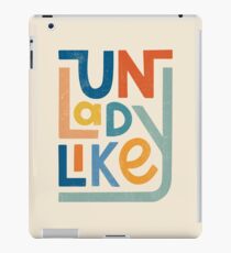 UNLADYLIKE iPad Case/Skin