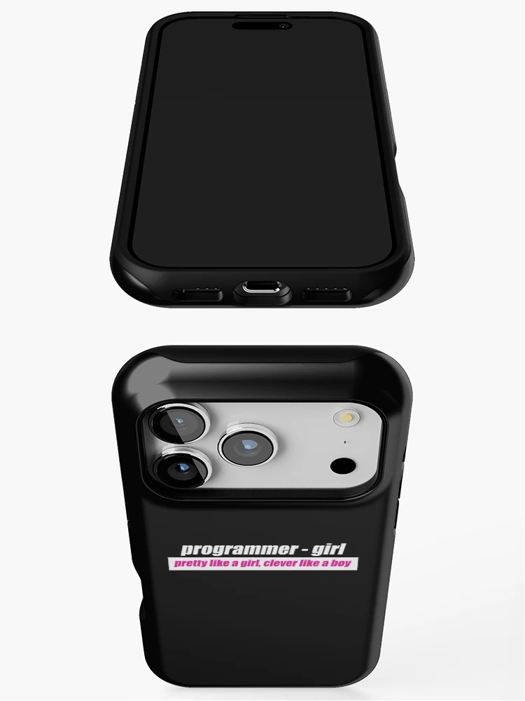 Thumbnail 3 of 4, iPhone Case, Programmer - Girl designed and sold by KeepOnCoding.