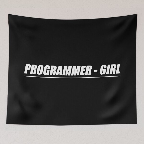 Item preview, PROGRAMMER - GIRL designed and sold by KeepOnCoding.