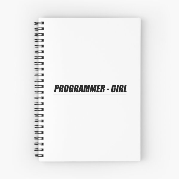 Item preview, PROGRAMMER - GIRL designed and sold by KeepOnCoding.
