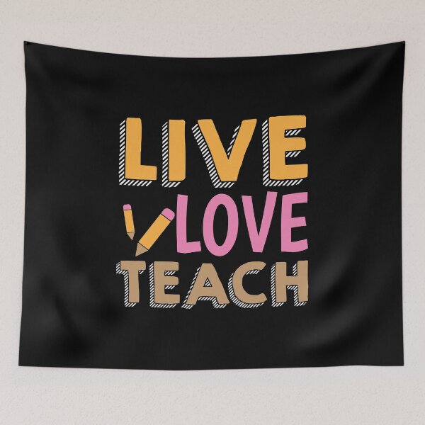 Item preview, Teacher Teacher's Day Live Love Teacher's Gift designed and sold by haselshirt.