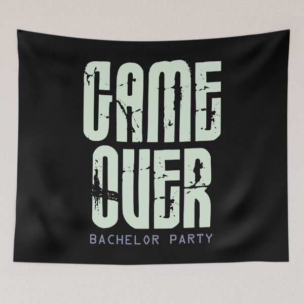 Item preview, Game over - Bachelor party designed and sold by SVDesignatVasil.