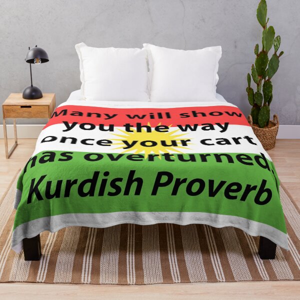 Item preview, Many Will Show You The Way - Kurdish Proverb designed and sold by CrankyOldDude.