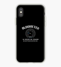 Top Funny Oldometer 40th Birthday Gift Design for Men iPhone Case