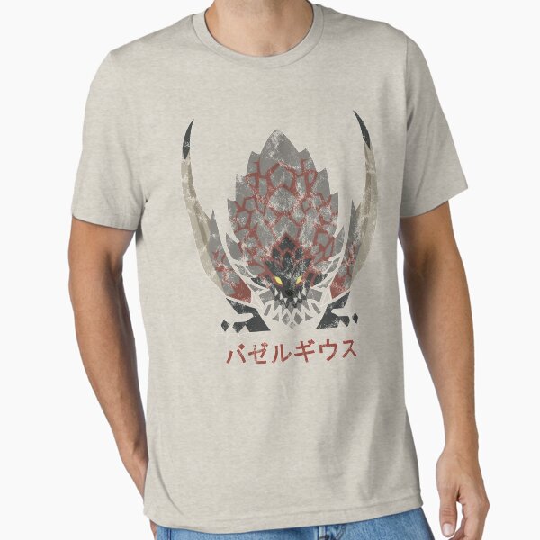 Vista previa del artículo con la obra «Monster Hunter World Bazelgeuse Kanji Icon», diseñado y vendido por Stebop Designs.