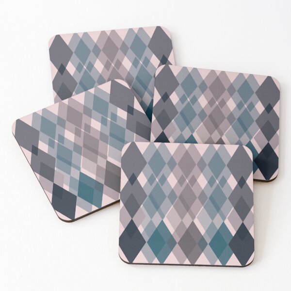 Item preview, Confused Argyle in teal and rose - you might be drunk designed and sold by BlertaDK.