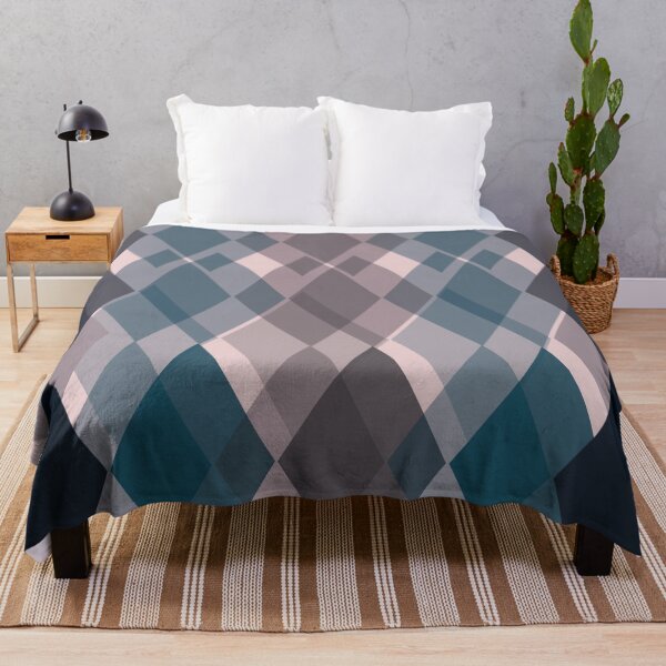 Item preview, Confused Argyle in teal and rose - you might be drunk designed and sold by BlertaDK.