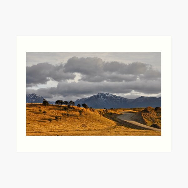 A road to somewhere Art Print