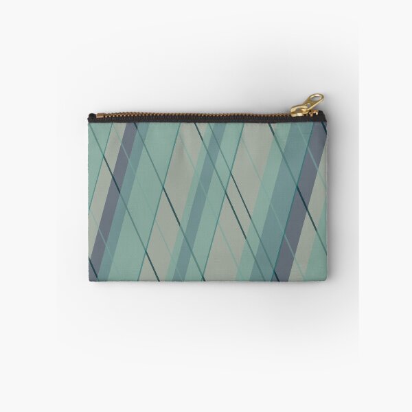 Item preview, Teal blue green stripes designed and sold by BlertaDK.