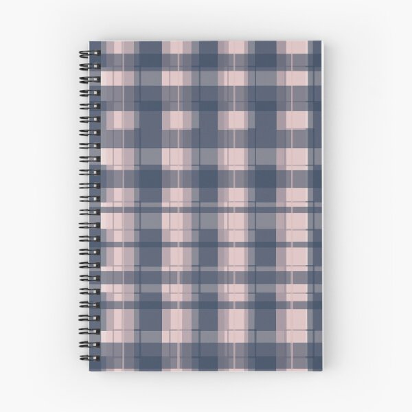 Item preview, Dusty rose and Blue Modern Tartan designed and sold by BlertaDK.