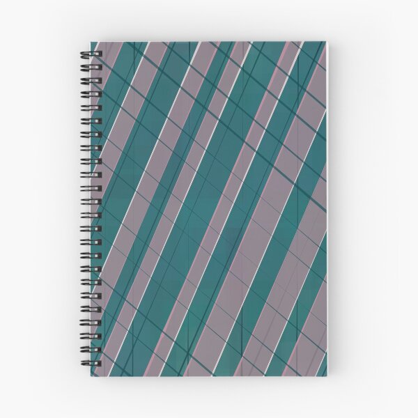 Item preview, Graphic stripes in rose lilac teal green navy and blue designed and sold by BlertaDK.