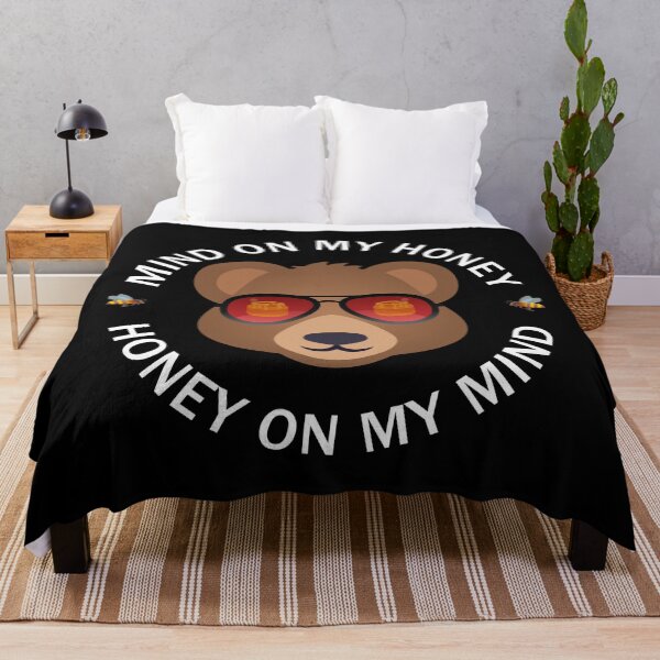 Item preview, Honey On My Mind designed and sold by 4wordsmovement.