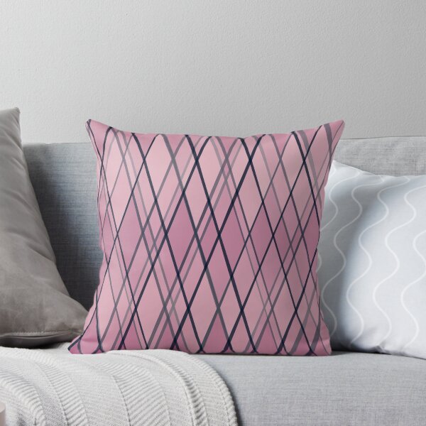 Item preview, Confused Argyle Navy Purple Dusty Rose designed and sold by BlertaDK.