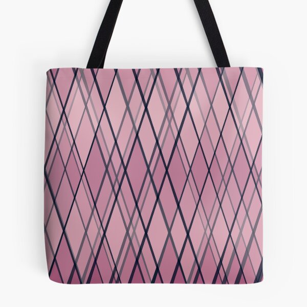 Item preview, Confused Argyle Navy Purple Dusty Rose designed and sold by BlertaDK.