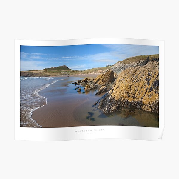 Whitesands Bay, Pembrokeshire Poster