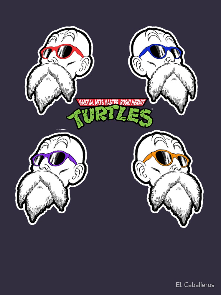 Master Roshi Hermit Turtle T Shirt For Sale By Kirkaldy23 Redbubble