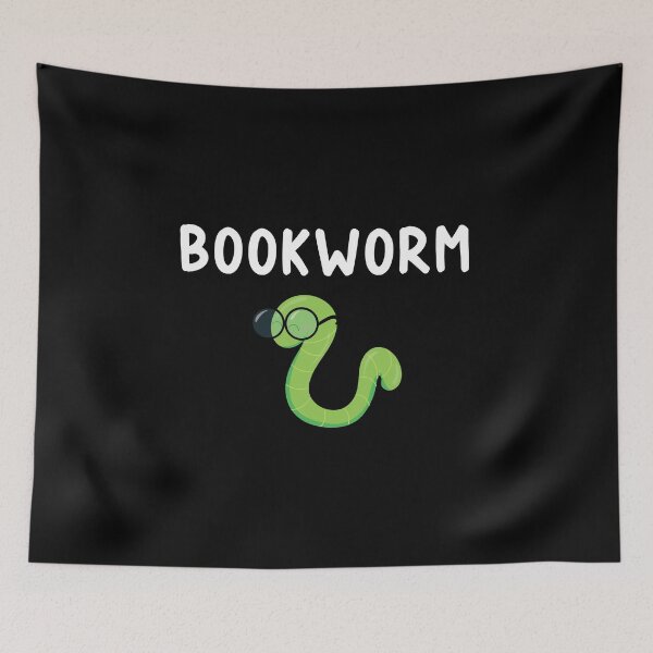 Item preview, Cute Worms Reading Books Bookworm Designs designed and sold by SpiritWestDesig.