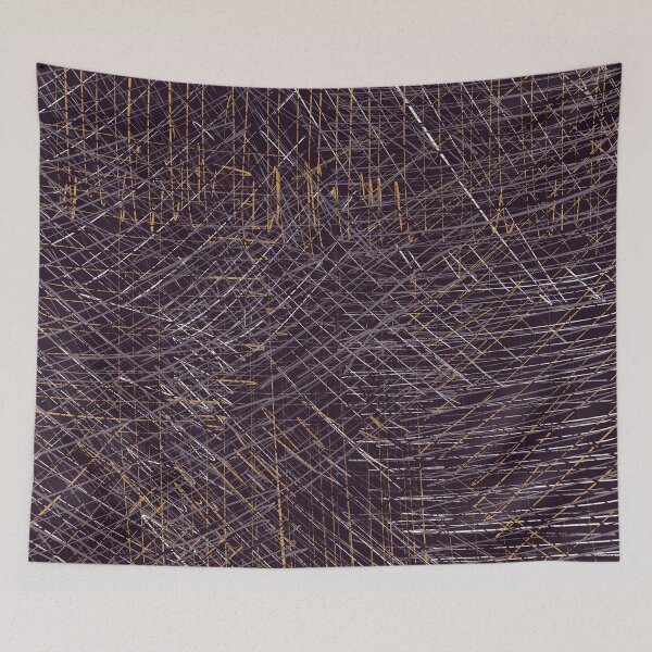 Item preview, Purple and Gold Abstract Graphic II designed and sold by BlertaDK.