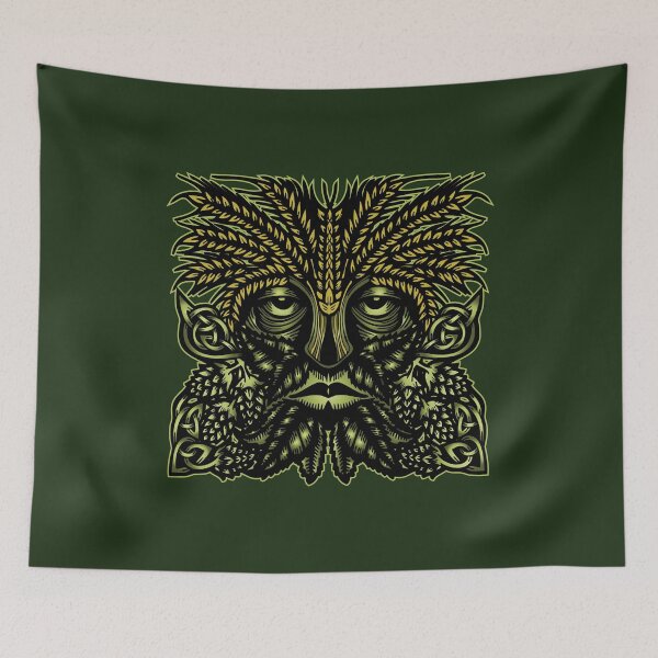 Item preview, El hombre verde de Hop & Barley designed and sold by celthammerclub.
