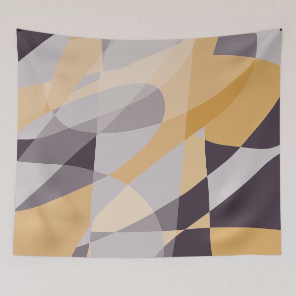 Item preview, Purple and Gold (XI) Abstract  designed and sold by BlertaDK.