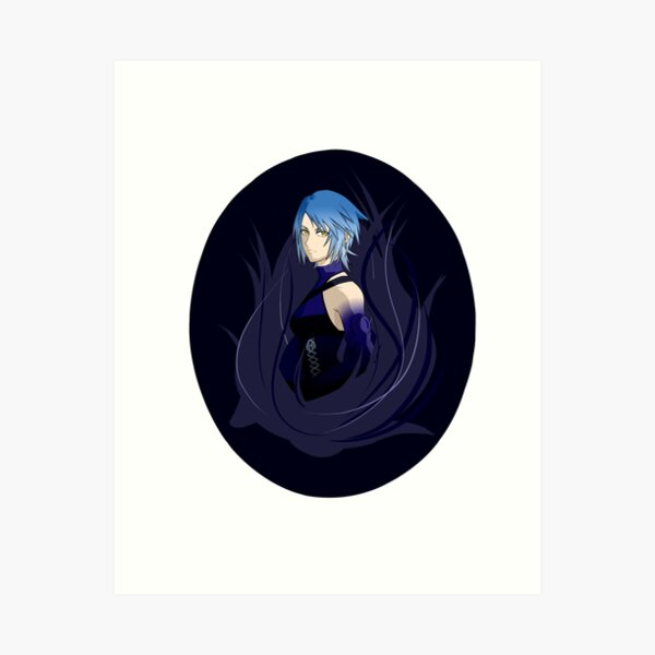 Aqua Art Print