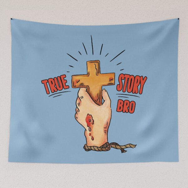 Item preview, True Story Bro - Christianity Love For Jesus Religion T-Shirt designed and sold by trendo.
