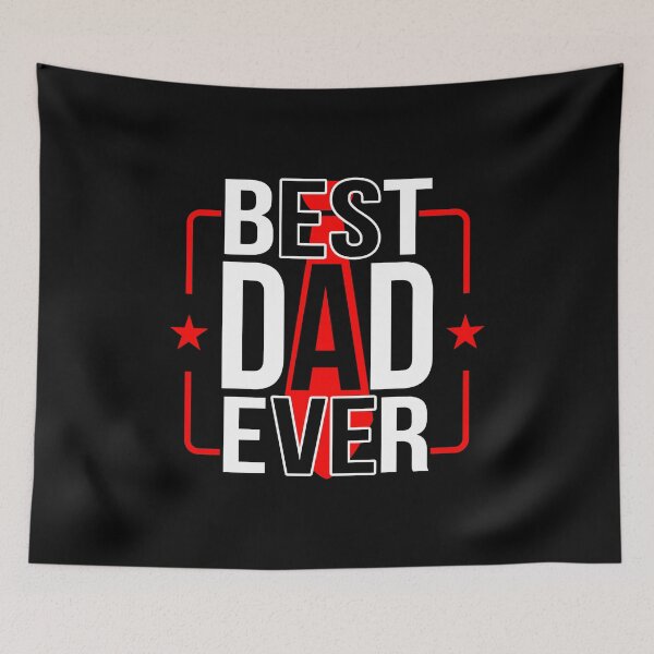 Artikelvorschau, Dad Shirt Best Dad Ever Father's Day Tee Gift entworfen und verkauft von haselshirt.