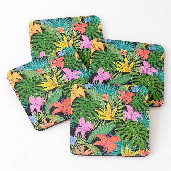 Item preview, Tropical leaves designed and sold by lalylaura.