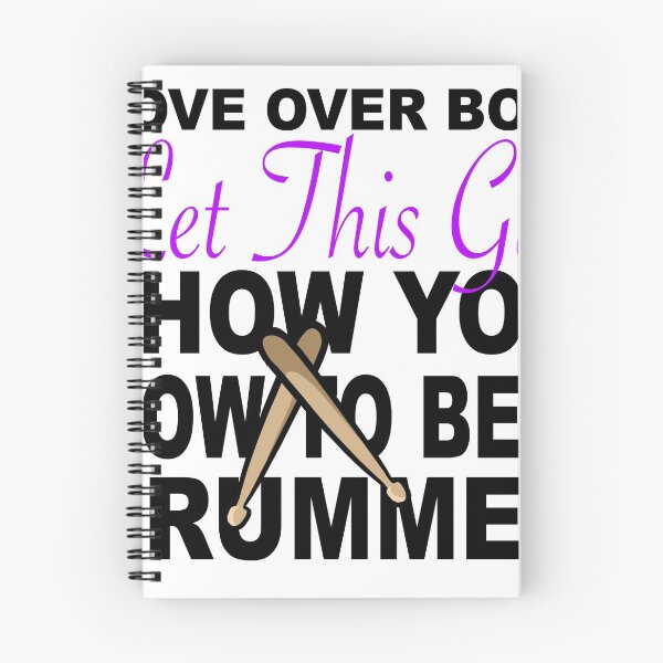 Item preview,  GIRL SHOWS HOW TO BE A DRUMMER designed and sold by CalliopeSt.