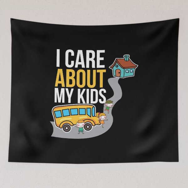 Item preview, Bus Driver I Care about my Kids Birthday Gift Idea designed and sold by haselshirt.