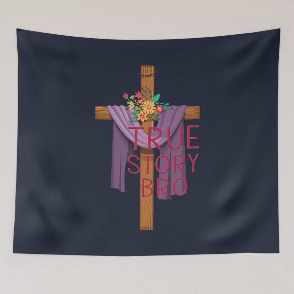 Item preview, True Story Bro - Christianity Love For Jesus Religion T-Shirt designed and sold by trendo.