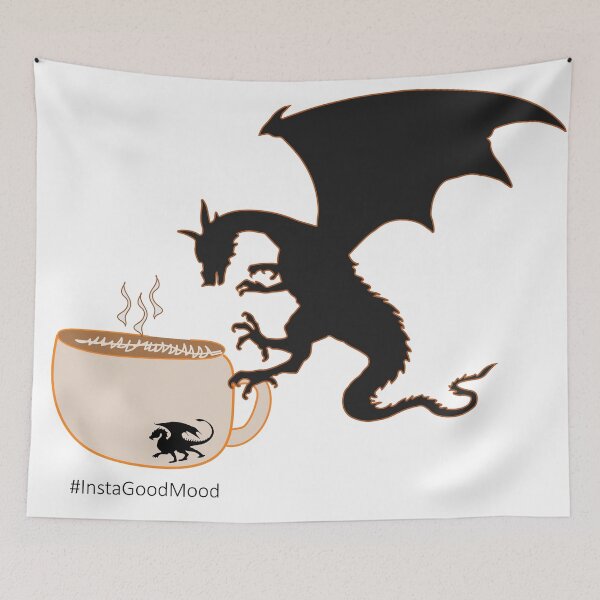 Item preview, Insta Good Mood Coffee and Dragon designed and sold by Carmen Gomez.