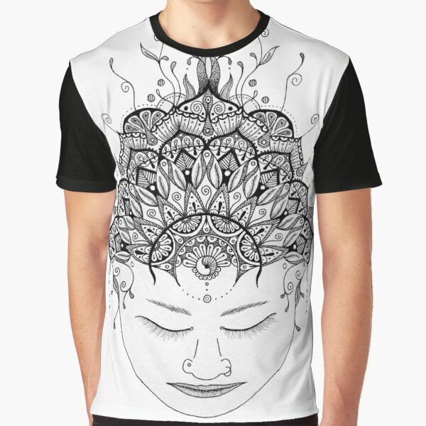 Mandala Dreaming Graphic T-Shirt