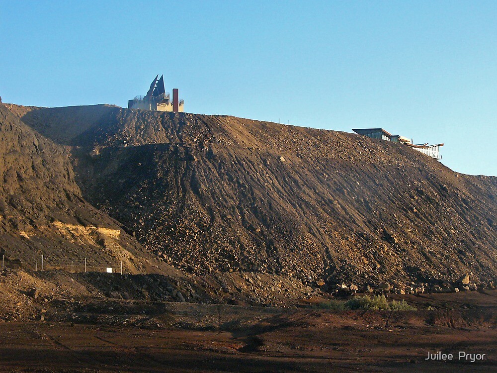 "Slag Heap on the Line of Load.... Broken Hill" by Juilee Pryor Redbubble