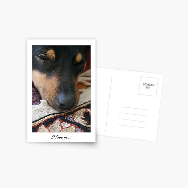 Love you Postcard