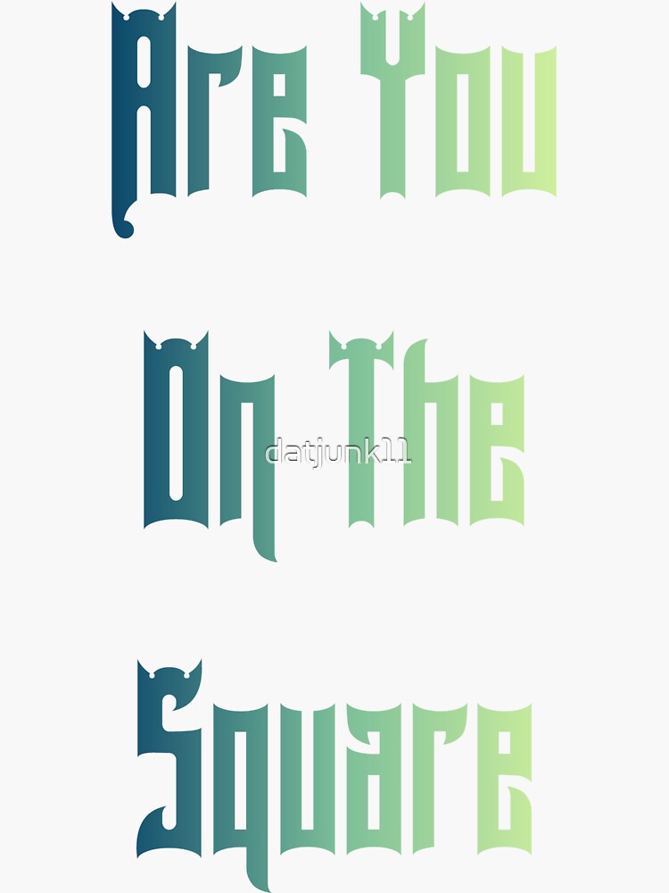 ghost square hammer shirt