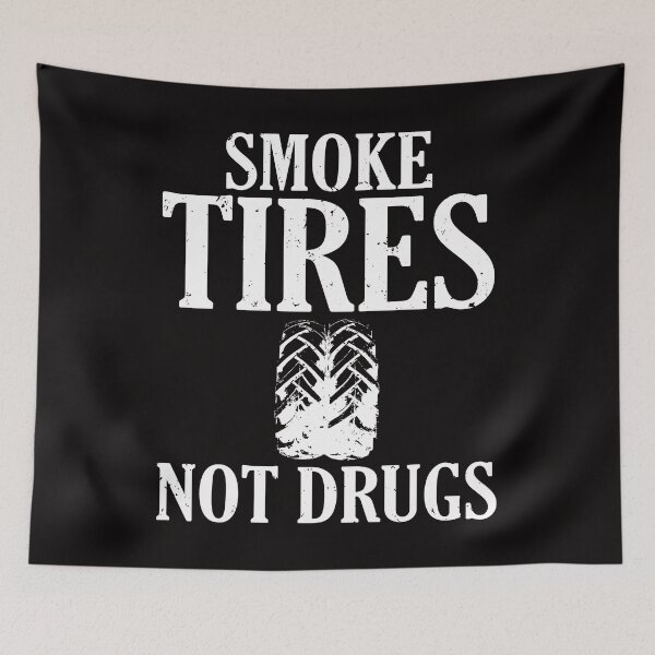 Item preview, Smoke Tires Not Drugs Trucks Quads ATV UTV Mudding Off Road designed and sold by shoutoutshirtco.