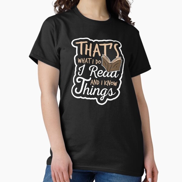 Item preview, Reading Book Lover That's What I Do Birthday Gift Idea designed and sold by haselshirt.