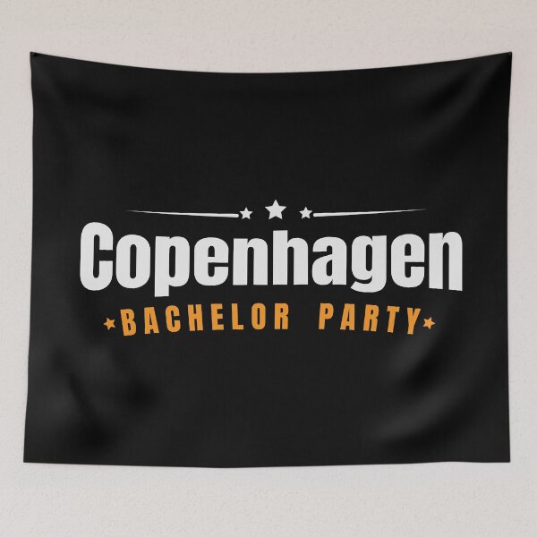 Item preview, Bachelor Party Shirt Copenhagen Pre Wedding Celebration Tee designed and sold by haselshirt.