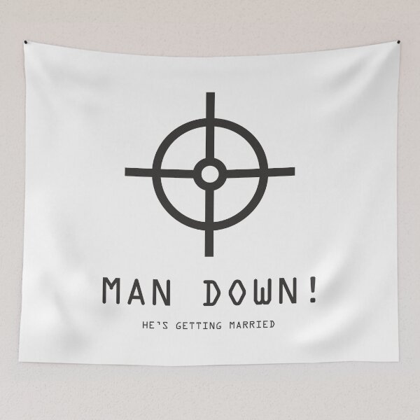 Item preview, Man Down! designed and sold by SVDesignatVasil.